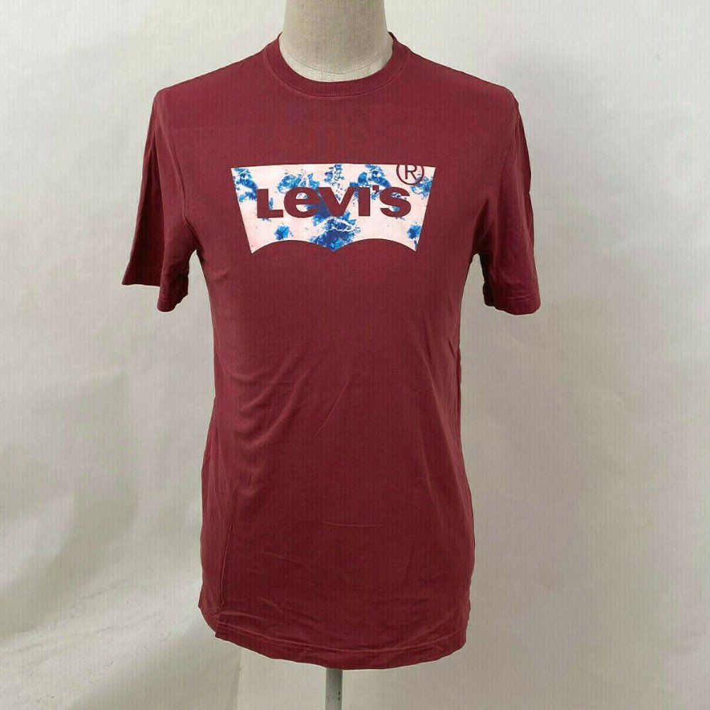 Levi's T-Shirt "Housemark Graphic" Dusty Burgundy